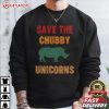 Save The Chubby Unicorn Rhino Conservation T Shirt (3)
