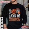 100 Days Of School Toddler Basketball Best Gifts Students T Shirt (3)