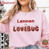 Custom Name Love Bug Valentines Day Gift T Shirt (3)