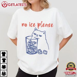 No Ice Please With Cat Pro Immigration Abolish ICE Feminist T Shirt (1)