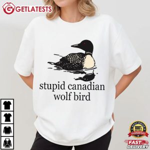 Stupid Canadian Wolf Bird Heated Rivalry LGBT Pride T Shirt (1)