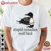 Stupid Canadian Wolf Bird Heated Rivalry LGBT Pride T Shirt (2)