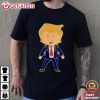 Happy Trump Pin Funny Political T Shirt (1)