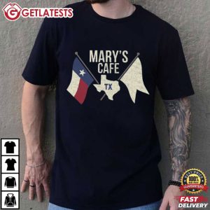 Mary’s Cafe TX Landman Movie T Shirt (1)