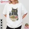 Cat Eating Ramen Funny Gift For Cat Lovers T Shirt (3)