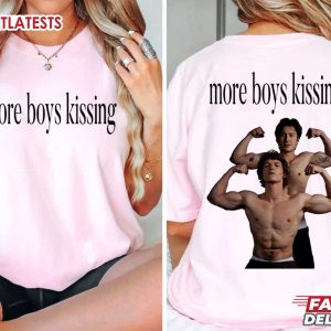 More Boys Kissing Heated Rivalry Lover T Shirt (3)