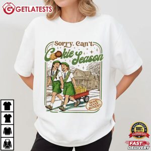 Sorry Can't Cookie Season Cookie Dealer Funny Baking Mom Gift T Shirt (1)