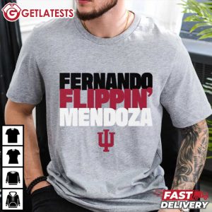 Fernando Flippin Mendoza Indiana Hoosiers Football T Shirt (1)