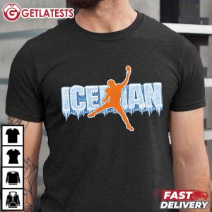 Iceman Caleb Williams The Throw Chicago Bears Football T Shirt (1)