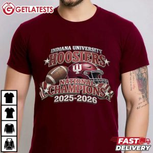 Indiana Hoosiers 2025 2026 National Championship Football Victory T Shirt (2)