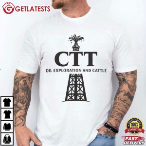 CTT Oil Exploration And Cattle Oil Derrick T Shirt (4)