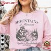 Mountains And Mimosas Feral Raccoon Bachelorette Party Custom Name T Shirt (1)
