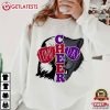 Cheer Comp Day Panther vs Eagles Football Team Sports T Shirt (3)