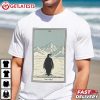 But Why Penguin In Snow Vintage Tarot Card T Shirt (2)