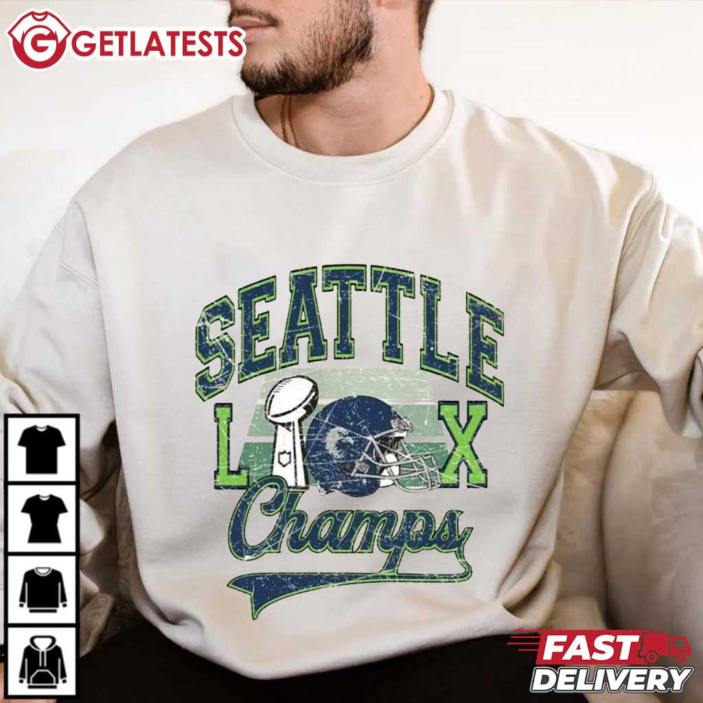 Seattle Seahawks Champs Football Fan Gear T-Shirt Seattle Seahawks Champs Football Fan Gear T-Shirt