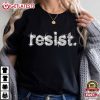 Resist Rhinestone Sparkle Political Protest T-Shirt Resist Rhinestone Sparkle Political Protest T Shirt (1)