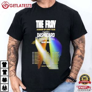 The Fray Summer Of Light Tour 2026 Dashboard Confessional T Shirt (1)