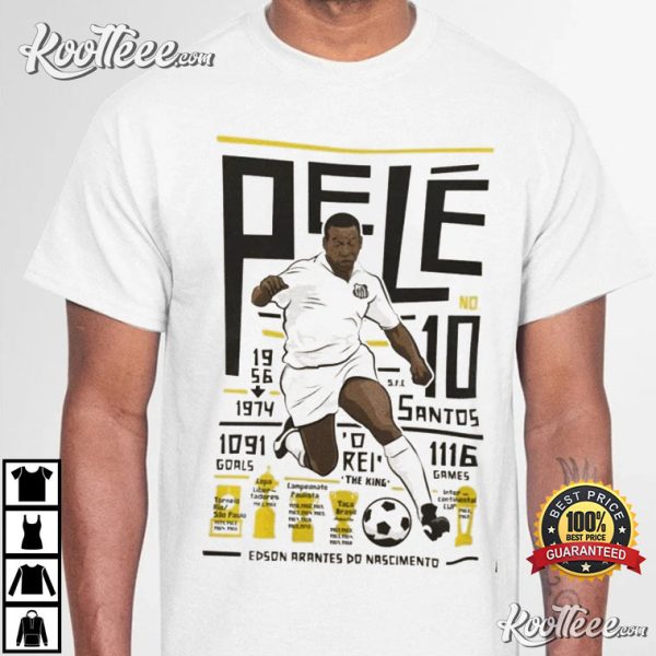 My Legend Pele 1940 – 2022 Thank You For The Memories T-shirt