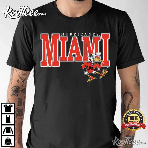 University Of Miami Hurricanes Football T-Shirt