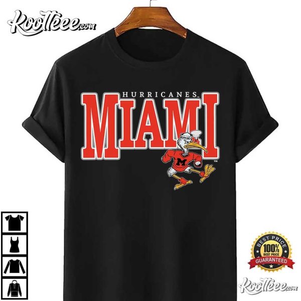 University Of Miami Hurricanes Football T-Shirt