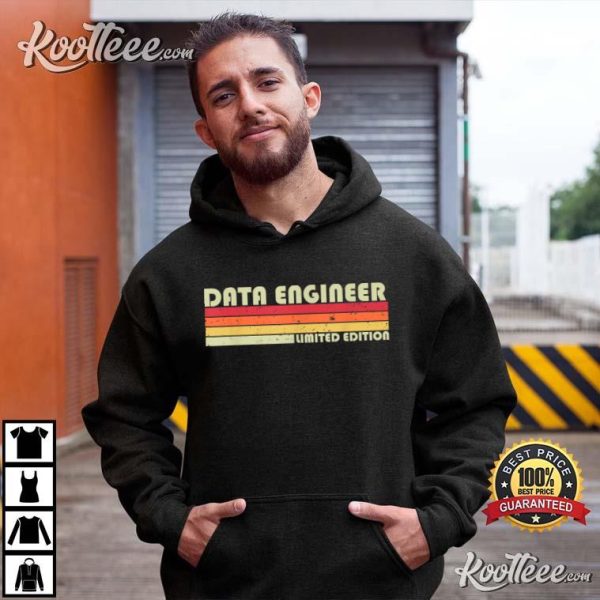 Data Engineer Funny Job Title Profession T-Shirt