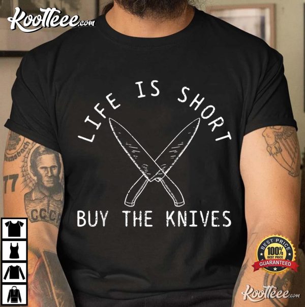 Cooking Kitchen Chef Knife T-Shirt