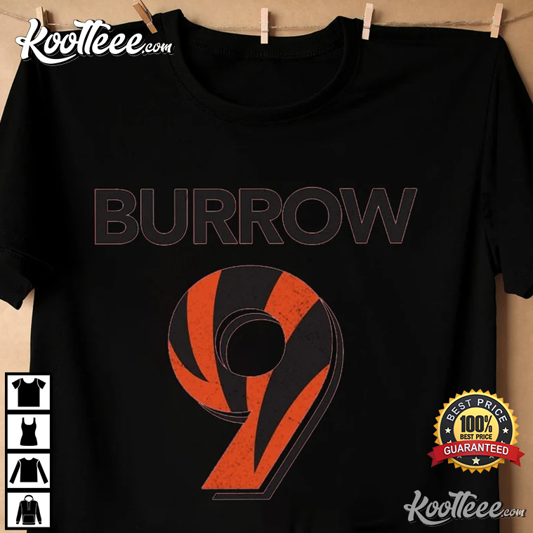 Cincinnati Bengals T Shirt Joe Burrow Who Dey Vintage Funny Gift Fan, Unisex