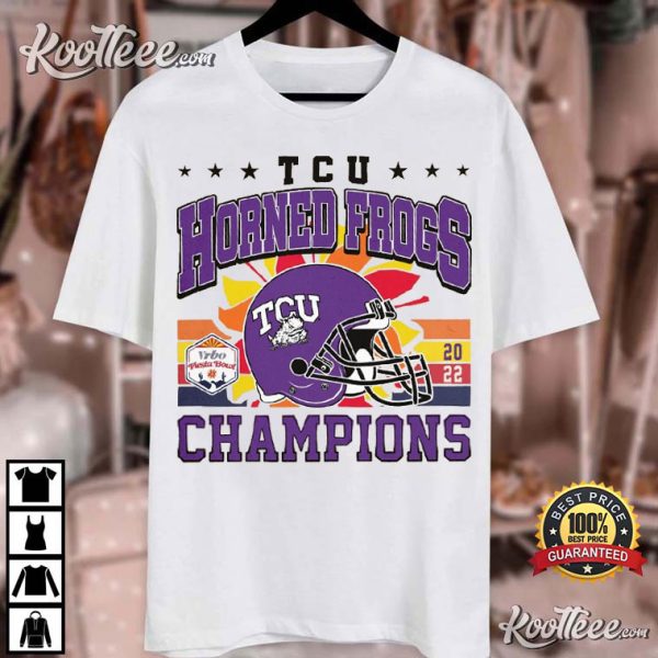 TCU Horned Frog Football Champions Fiesta Bowl T-Shirt #2