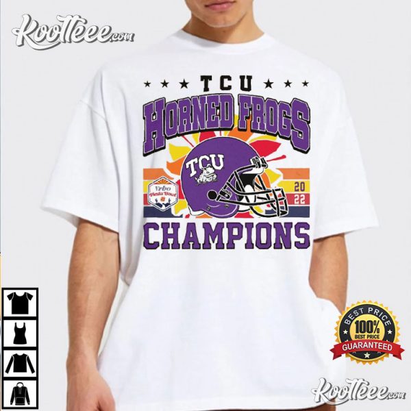 TCU Horned Frog Football Champions Fiesta Bowl T-Shirt #2