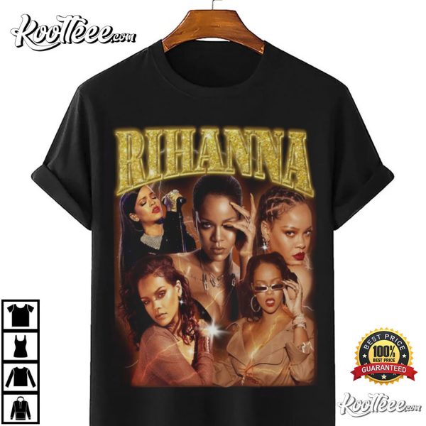 Rihanna Vintage 90s Bootleg Classic Graphic T-Shirt