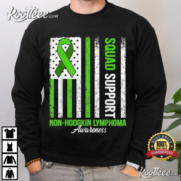 Squad Support Non-Hodgkin Lymphoma Awareness T-Shirt