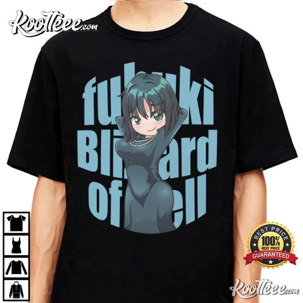 Chibi Fubuki Blizzard Of Hell Cute Anime Manga T-shirt