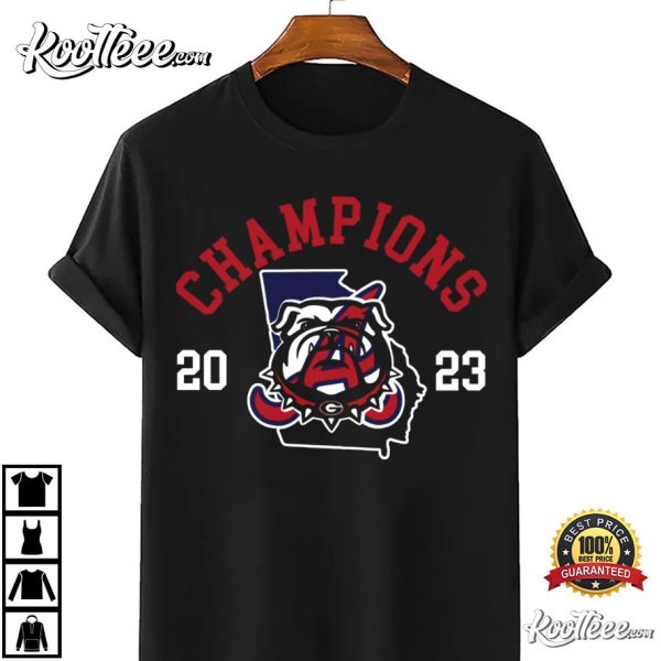 Georgia Bulldogs GA National Champion 2023 T-Shirt #2