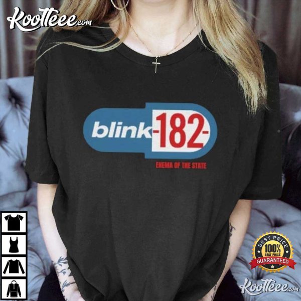 Blink 182 Pill Fan Band Merch Blink Is Back T-Shirt