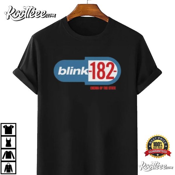 Blink 182 Pill Fan Band Merch Blink Is Back T-Shirt