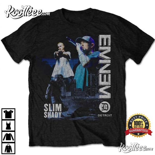 Eminem Detroit Official Licensed Merch T-Shirt