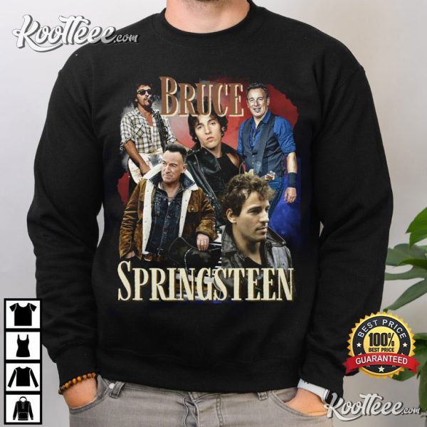 Bruce Springsteen Vintage 90s Rock Music Retro T-Shirt