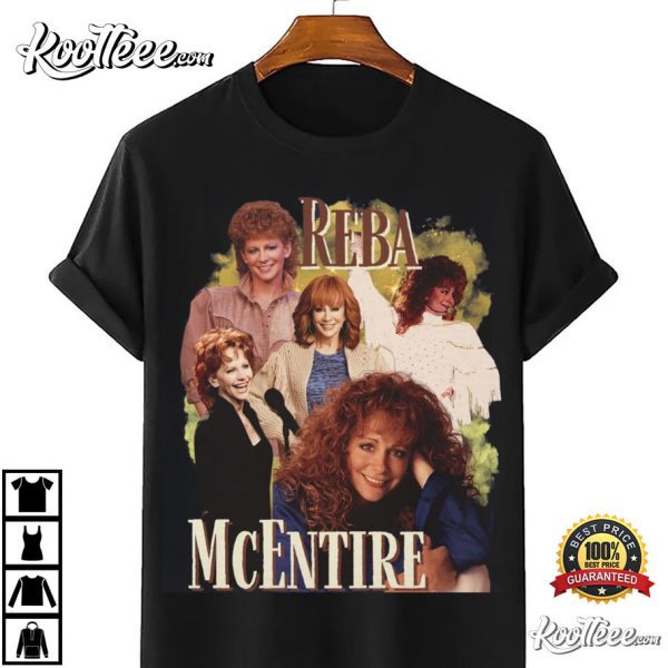 Reba McEntire 90s Vintage Country Music Retro T-Shirt