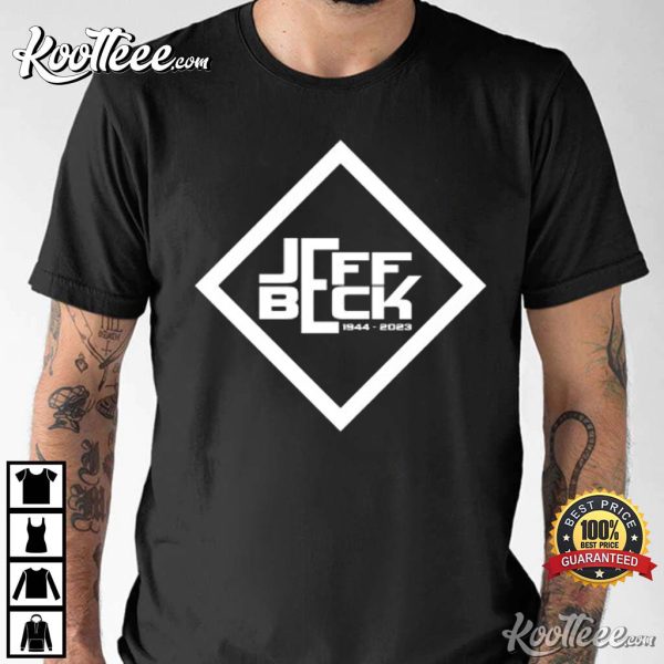 RIP Legend Jeff Beck 1944 – 2023 T-Shirt