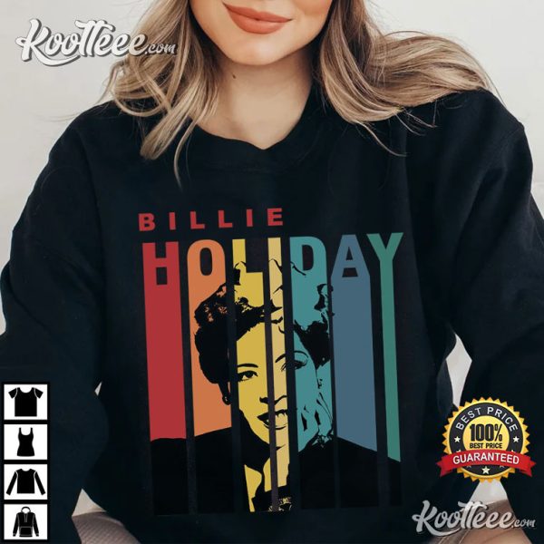 Billie Holiday Retro Vintage Merch T-Shirt