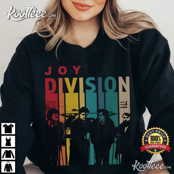 Joy Division Retro Vintage Music For You And Your Friends T-Shirt