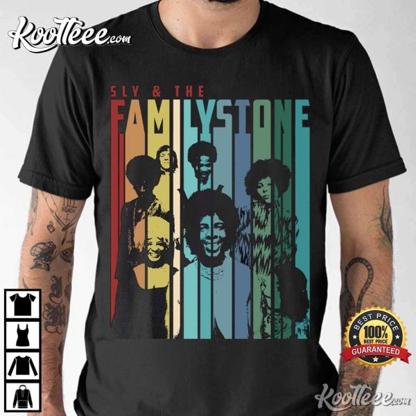 Sly And The Family Stone Retro Vintage 90s Best T-Shirt