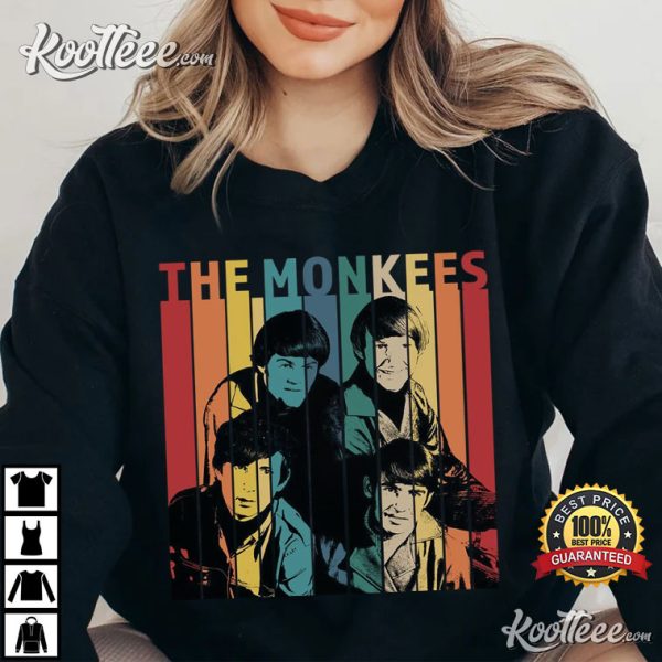 The Monkees Band Music Vintage Fan Gift T-Shirt