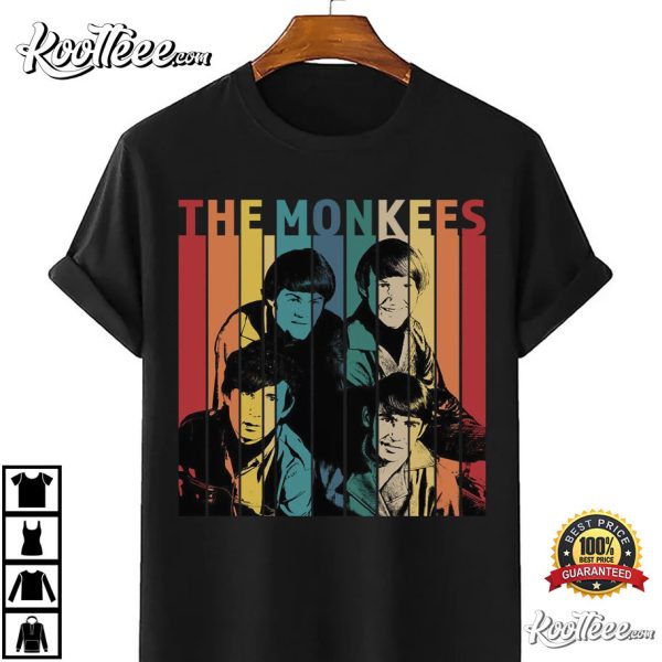 The Monkees Band Music Vintage Fan Gift T-Shirt