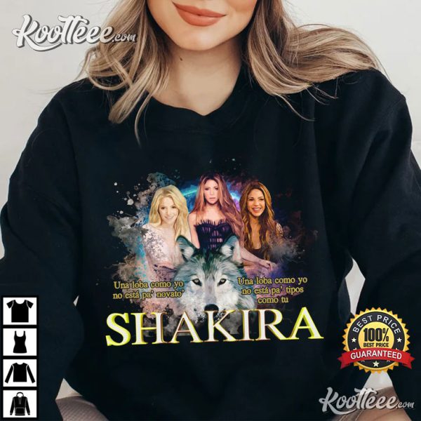 A Wolf Like Me Is Not Pa’ Shakira T-Shirt