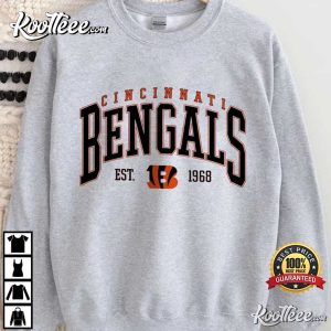 Cincinnati Bengals football est. 1968 go Bengals logo shirt