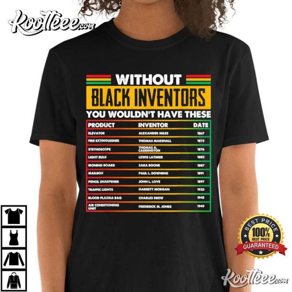History Of Forgotten Black History Month T-Shirt