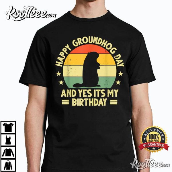 Happy Groundhog Day Lovers T-Shirt