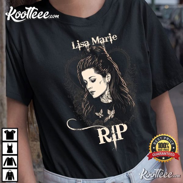 RIP Lisa Marie Presley 1968-2023 T-Shirt