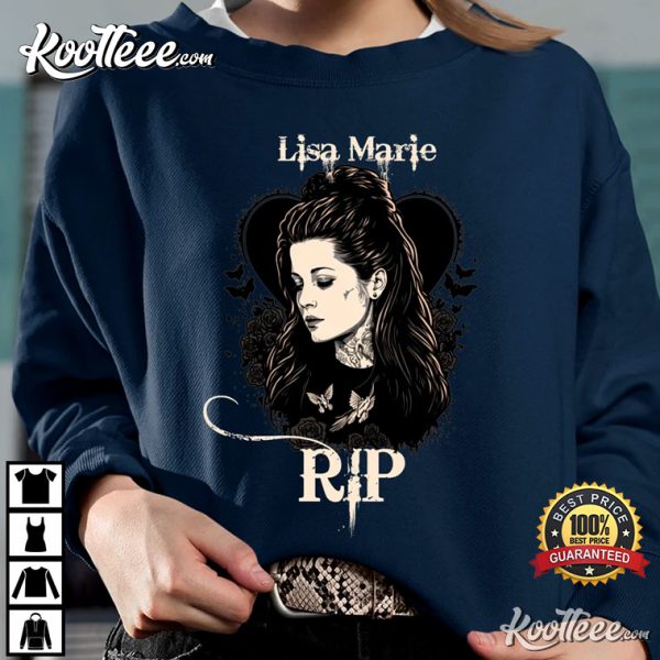 RIP Lisa Marie Presley 1968-2023 T-Shirt